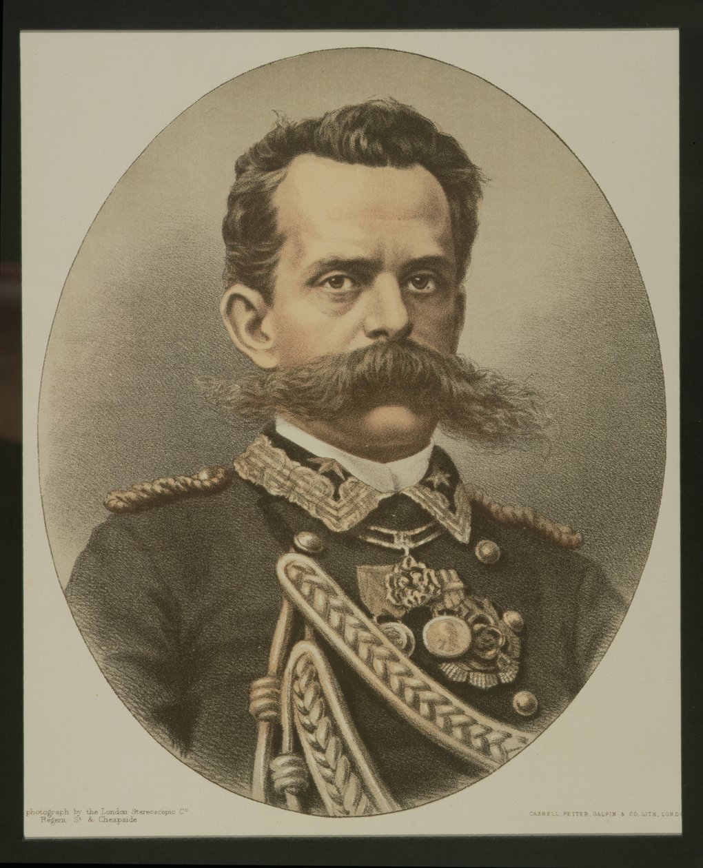 Umberto I (1844-1900) Kung av Italien, Florens och de två Sicilierna, hertig av Savojen av English School