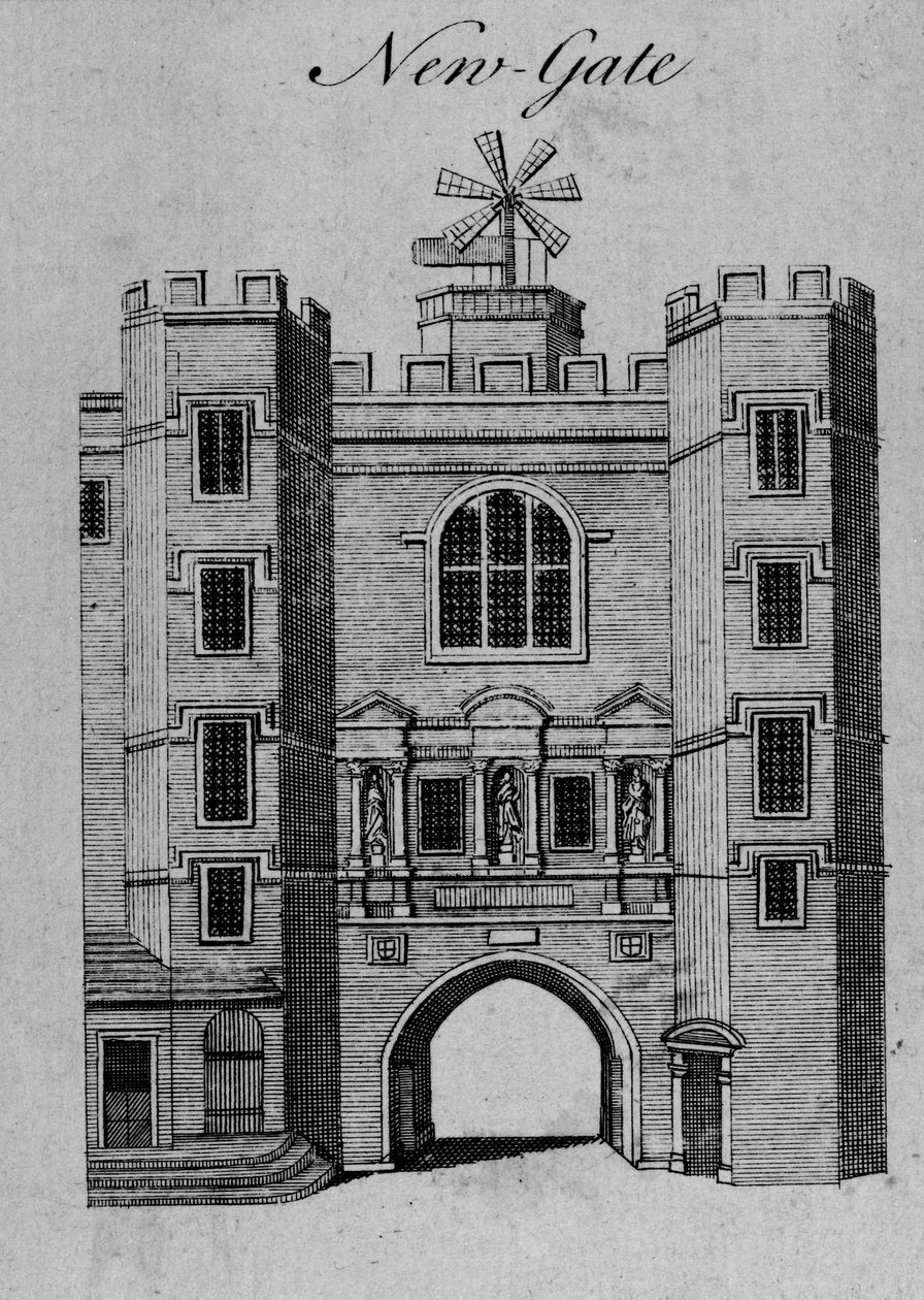 Utsikt över Newgate av English School