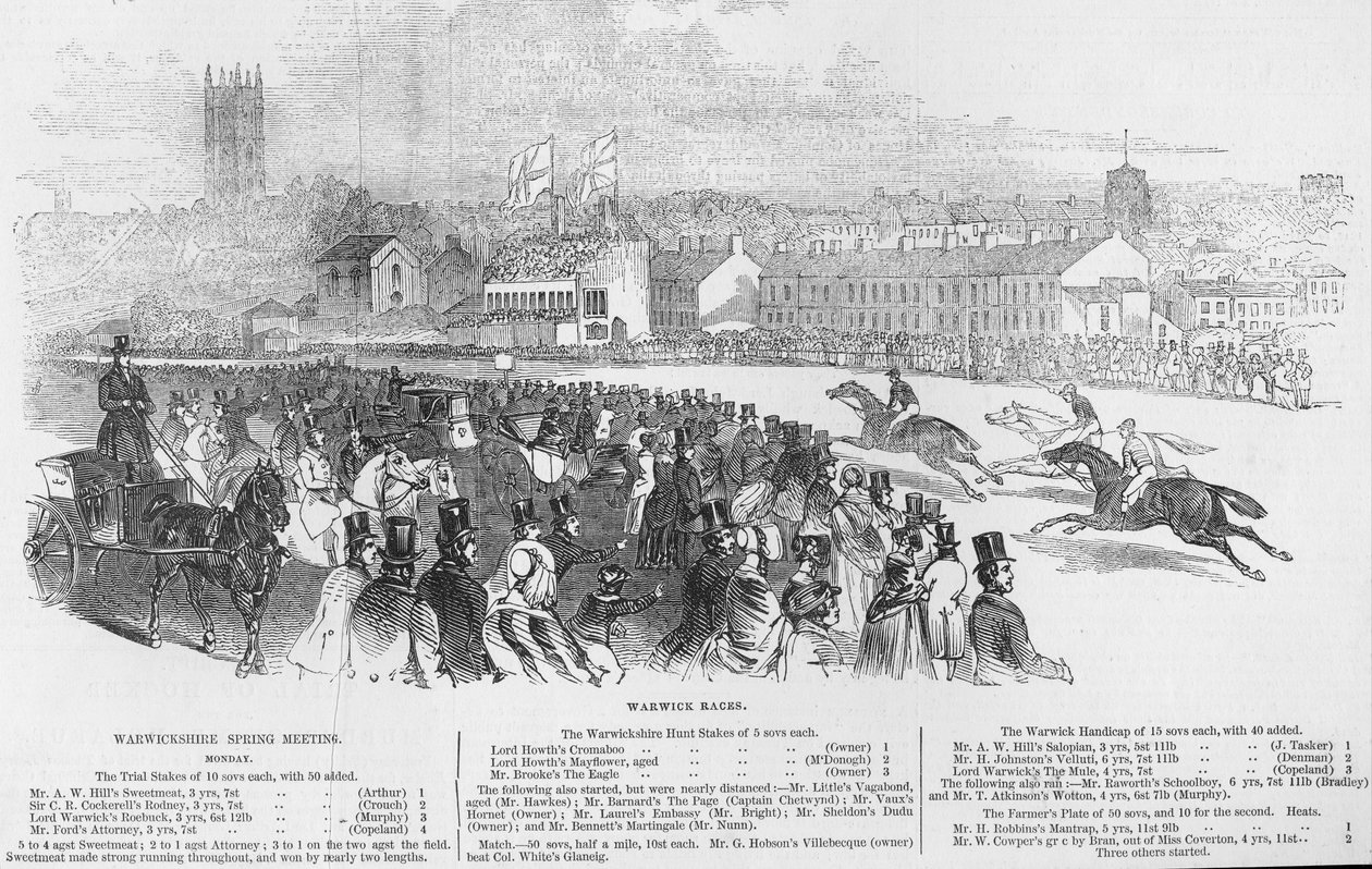Warwick Races, från 