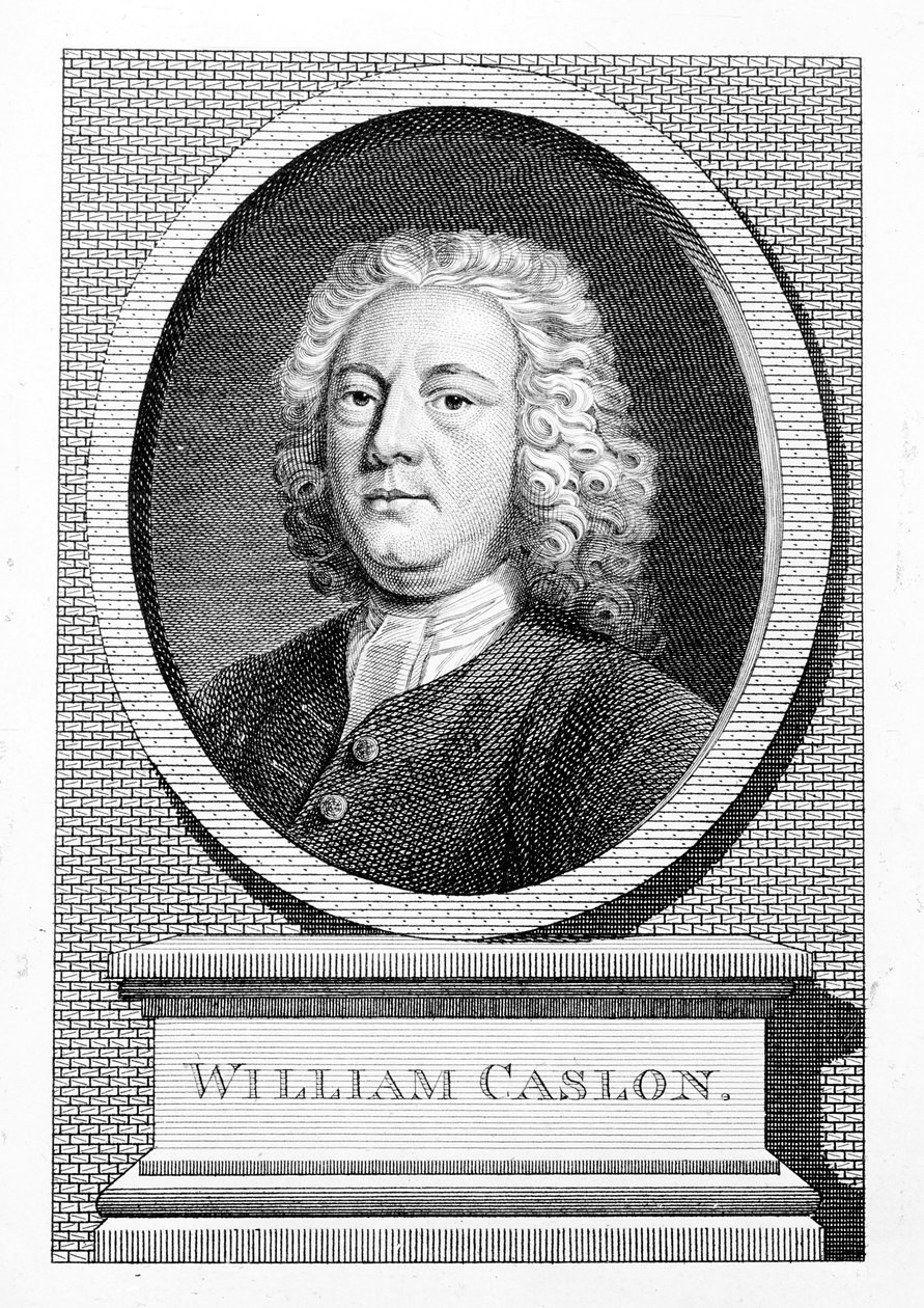William Caslon av English School