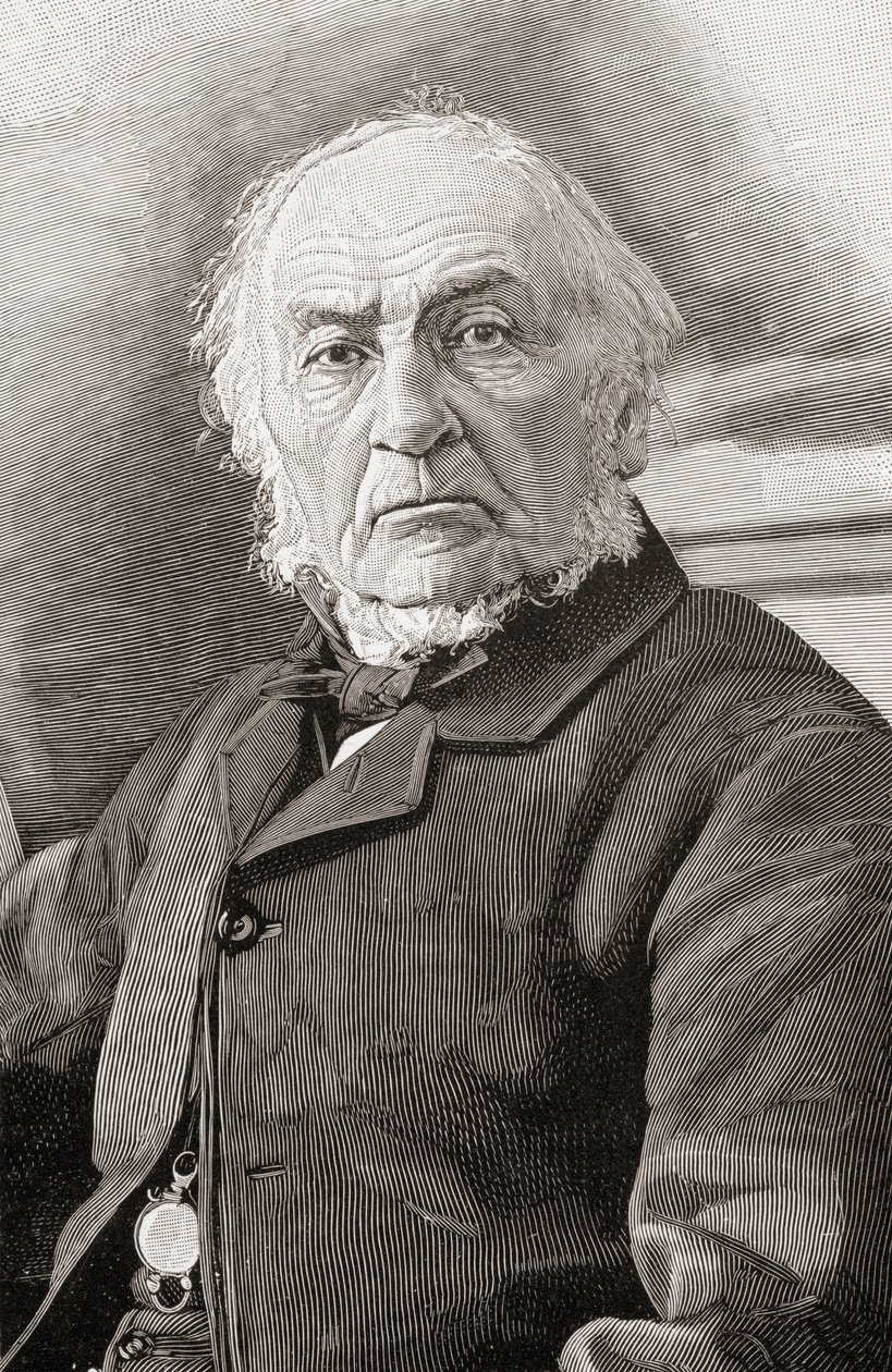 William Gladstone, från "Gladstone: The Man and the Statesman", av David Williamson, publicerad 1898 av English School