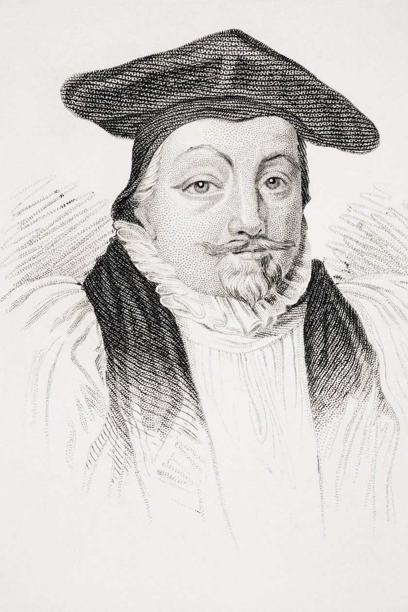 William Laud, illustration från "Old England