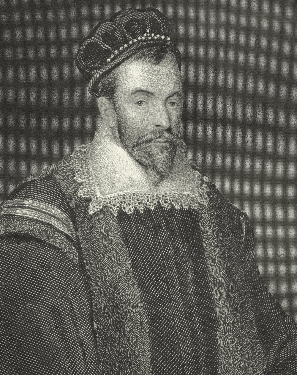 William Maitland av Lethington (ca 1528-73) av English School