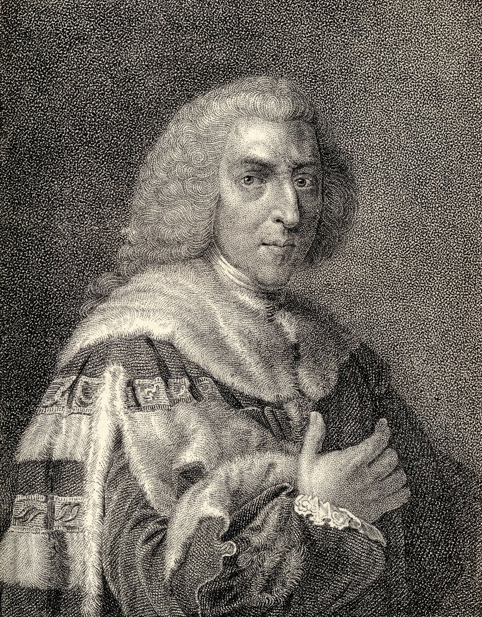 William Pitt den äldre, illustration från "Memoirs of Eminent Etonians", av Sir Edward Creasy publicerad London 1876 av English School