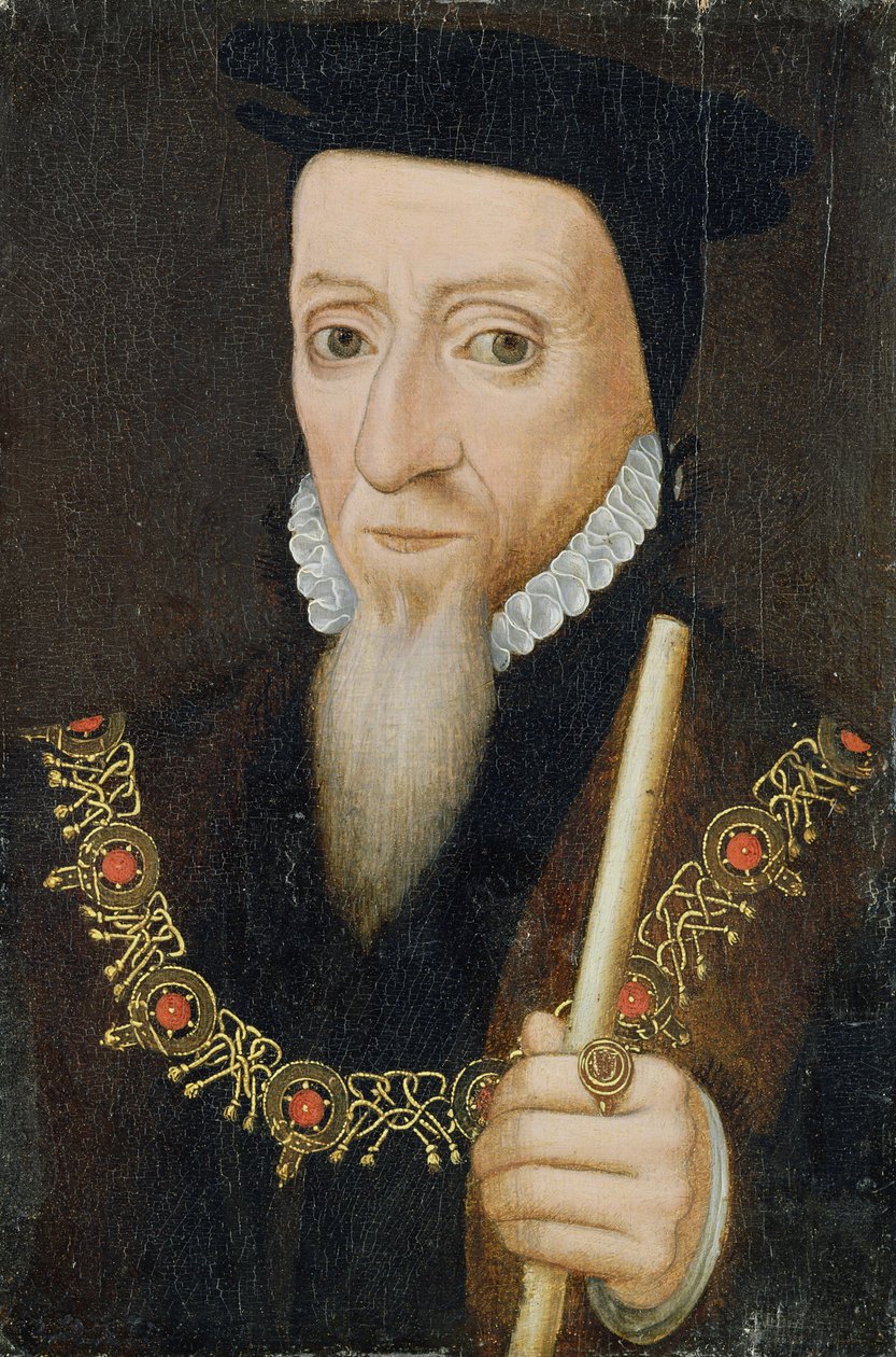 William Powlett (1475-1572) 1:a markisen av Winchester, ca 1560-70 av English School