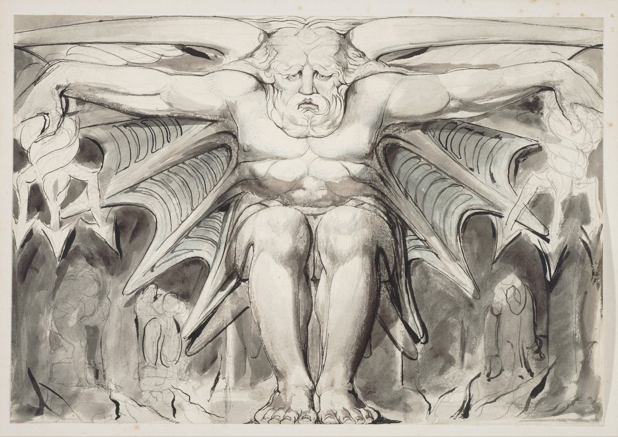 En förstörande gudom av William Blake