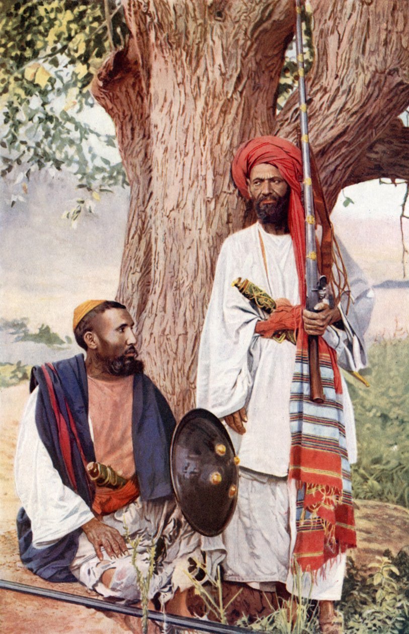 Afridis- och Pathan-stammarna (färgfoto) av English Photographer