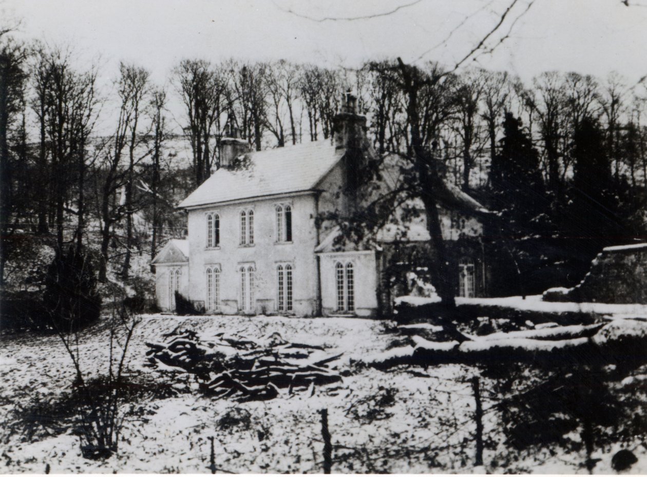 Asham House nær Beddingham i East Sussex swed av English Photographer