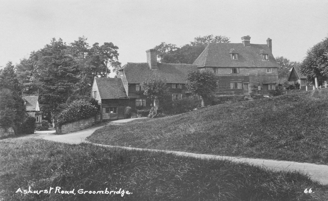 Ashurst Road, Groombridge, East Sussex, ca 1910 av English Photographer