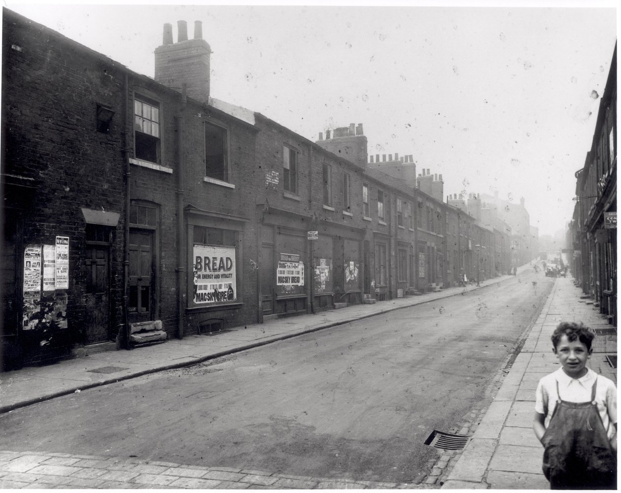 Byron Street, Leylands, Leeds, 14 augusti 1935 av English Photographer