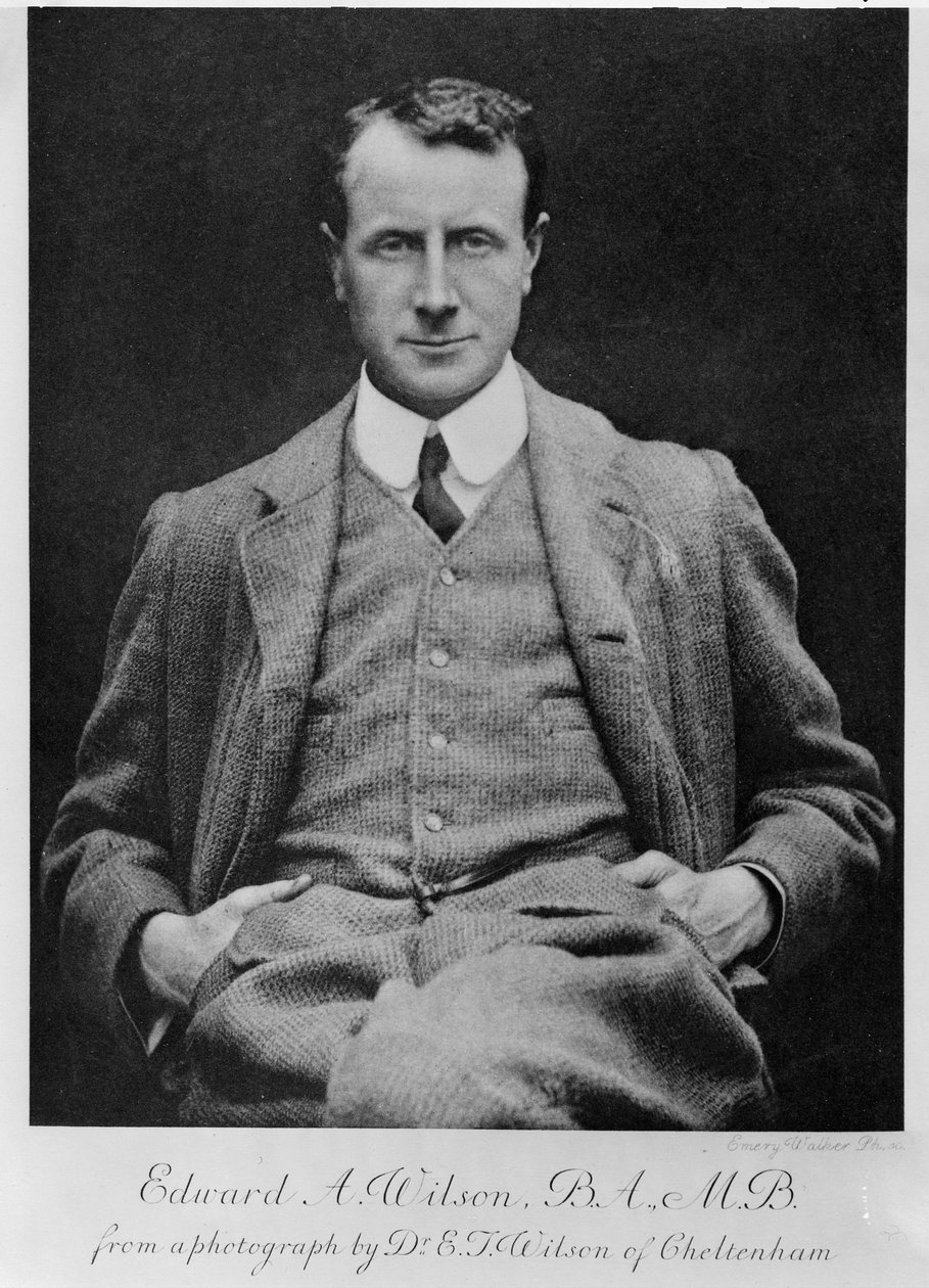 Edward A. Wilson, ca 1910 (s/v foto) av English Photographer