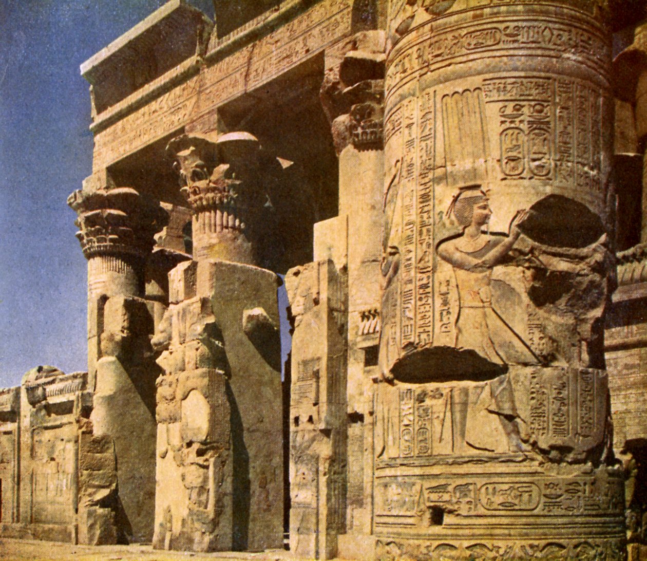 Egypten - tempel av Kom Ombo av English Photographer