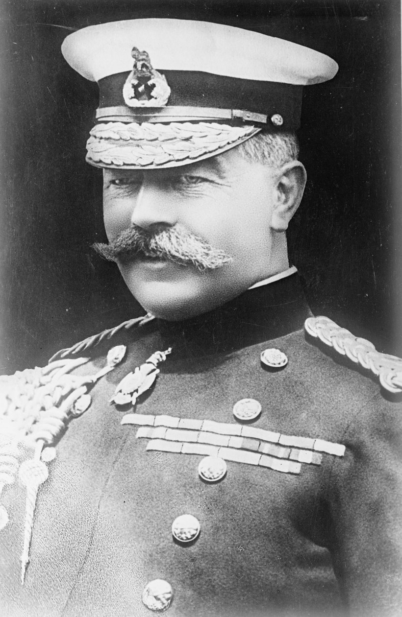 Fältmarskalk Horatio Herbert Kitchener av English Photographer