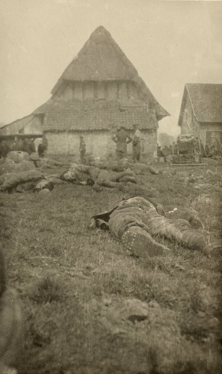 Från ett album med 134 fotografier associerade med första världskriget, västfronten, 1914-18 av English Photographer