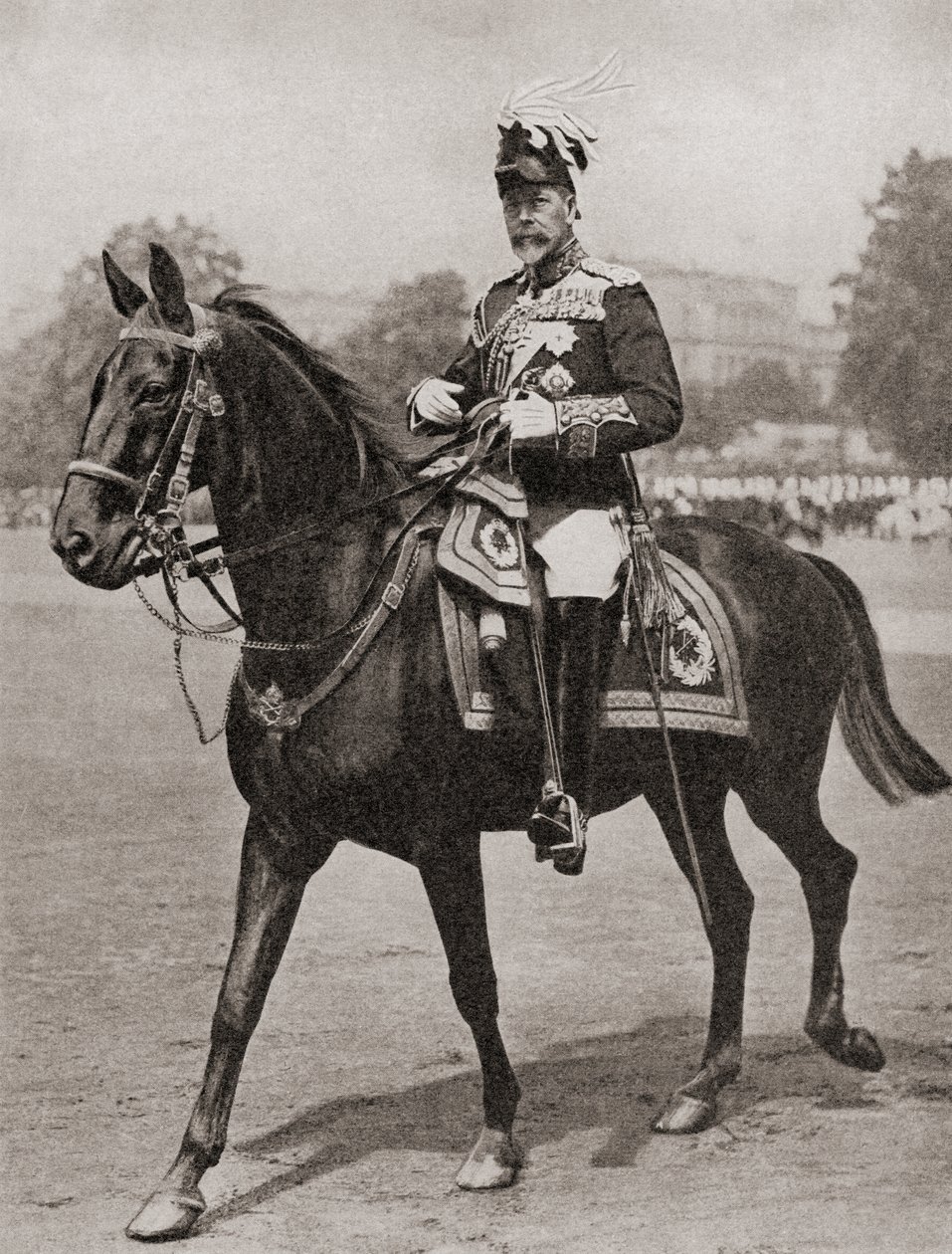 George V, från The Story of Twenty Five Years, publicerad 1935 av English Photographer
