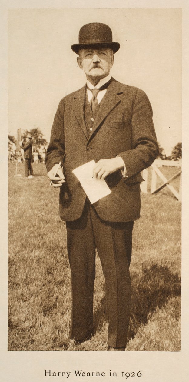 Harry Wearne 1926 (sepiafoto) av English Photographer