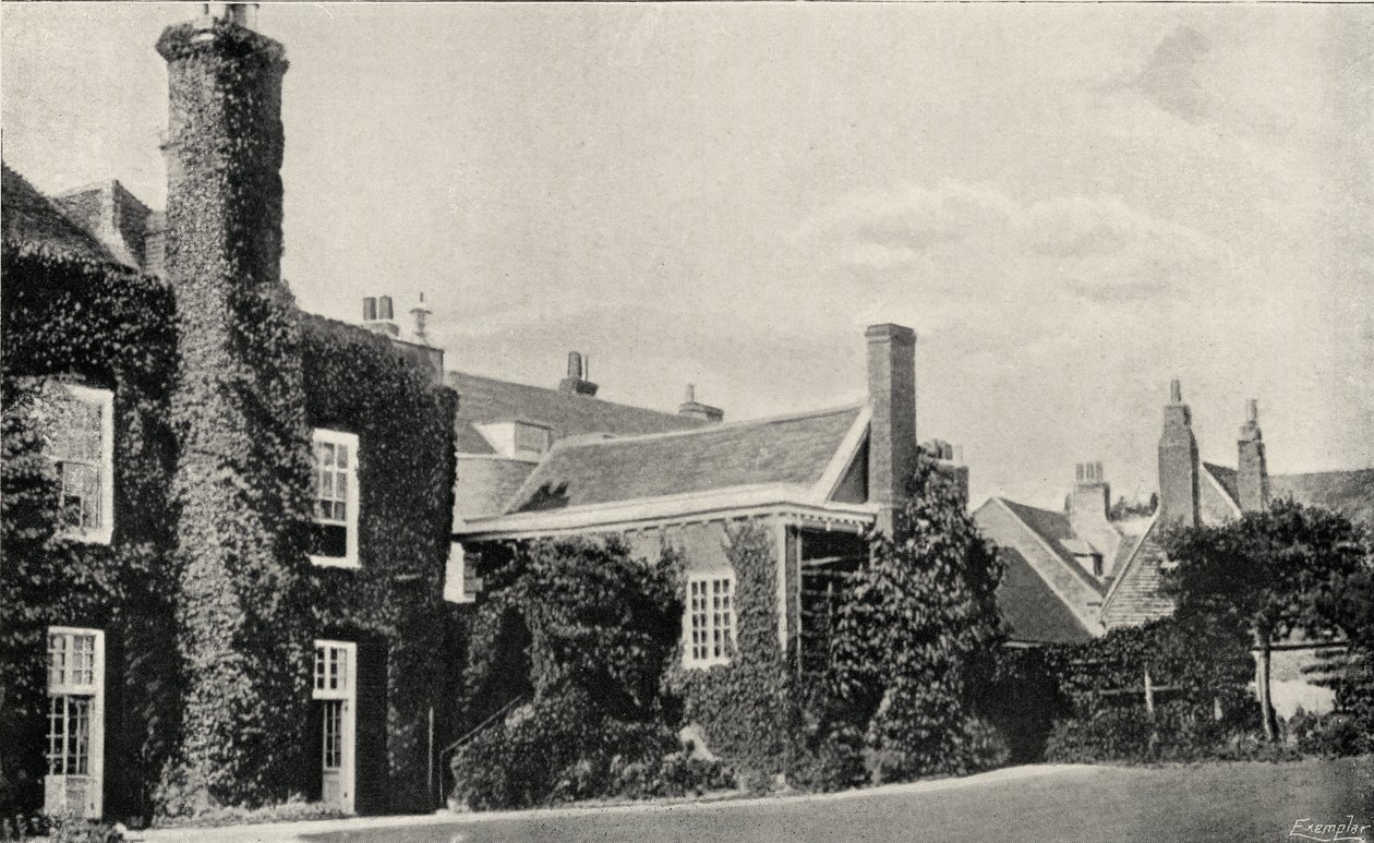 Henry James (1843-1916) hus vid Rye av English Photographer
