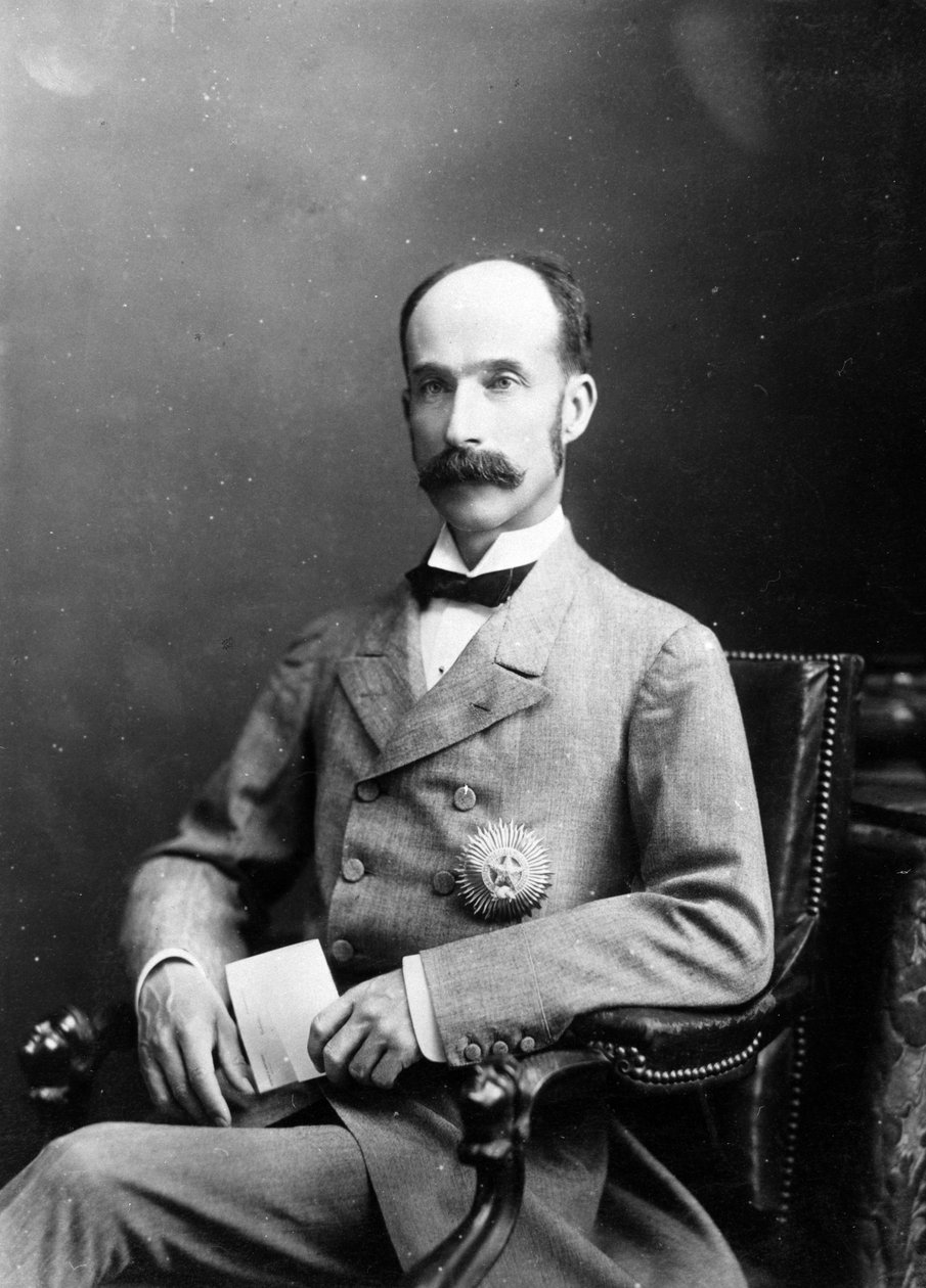 Henry Petty-Fitzmaurice, 5:e markisen av Lansdowne (1845–1927), ca 1880-talet av English Photographer