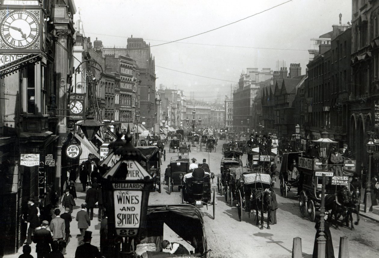 High Holborn, London, ca 1890 av English Photographer