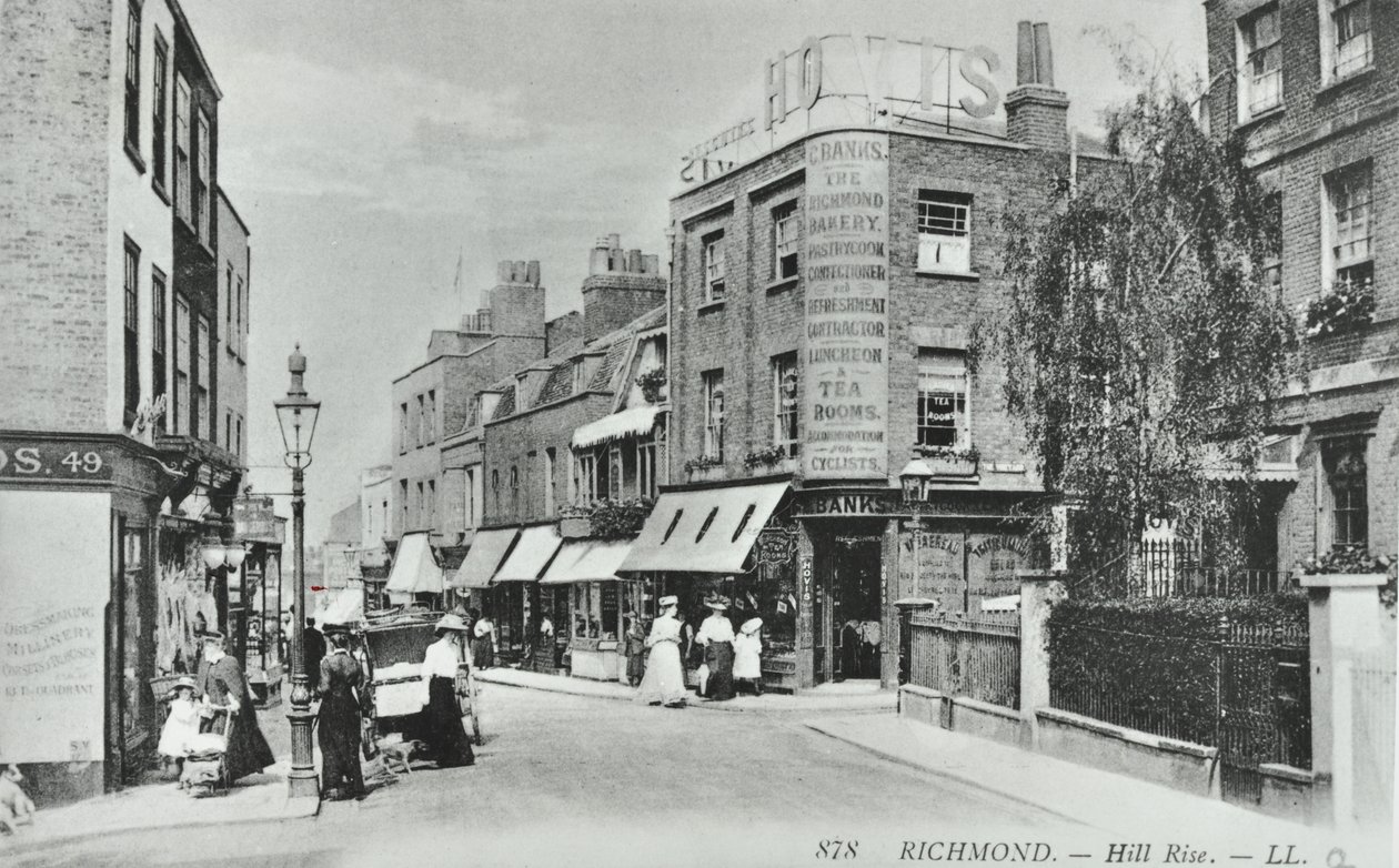 Hill Rise, Richmond: allmän bild, 1895 av English Photographer