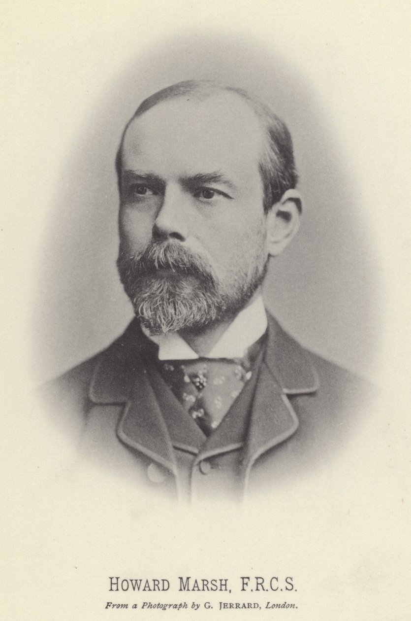 Howard Marsh, FRCS (foto i svartvitt) av English Photographer