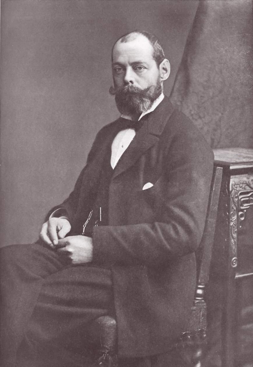 Lord Randolph Churchill, från Cassells History of England av English Photographer