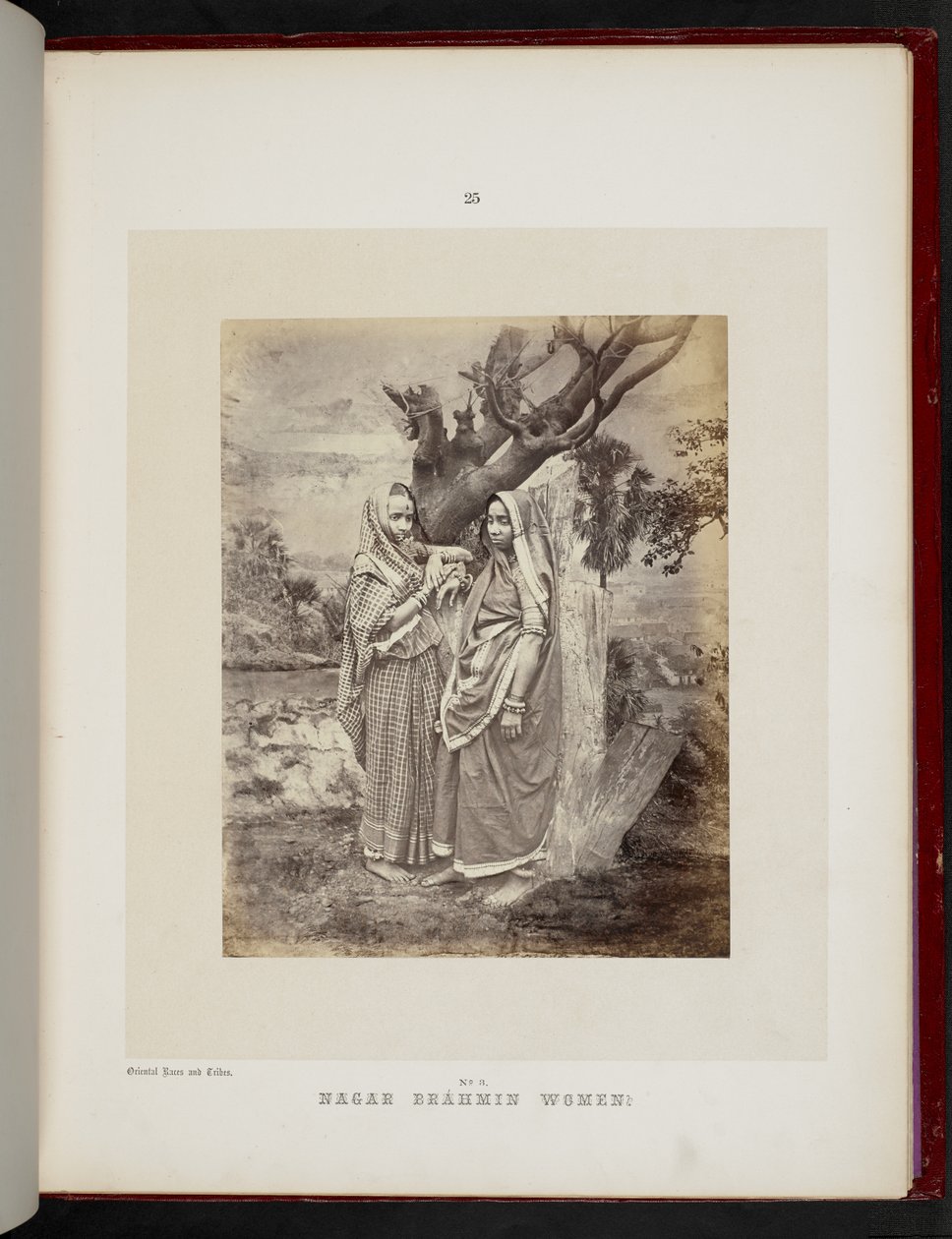 Nagar Brahman kvinnor, Bombay av English Photographer