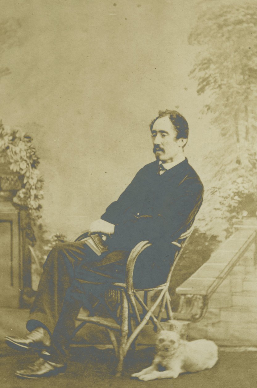 Percy Fitzgerald (albumintryck) av English Photographer