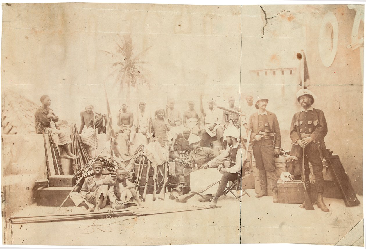 Fotografi från ett album som tillhör Henry Morton Stanley av English Photographer
