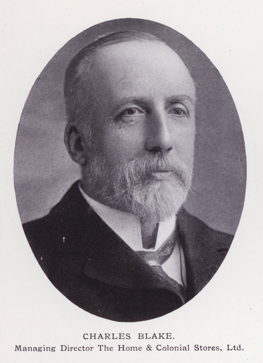 Prominent Men of London: Charles Blake (s/v foto) av English Photographer