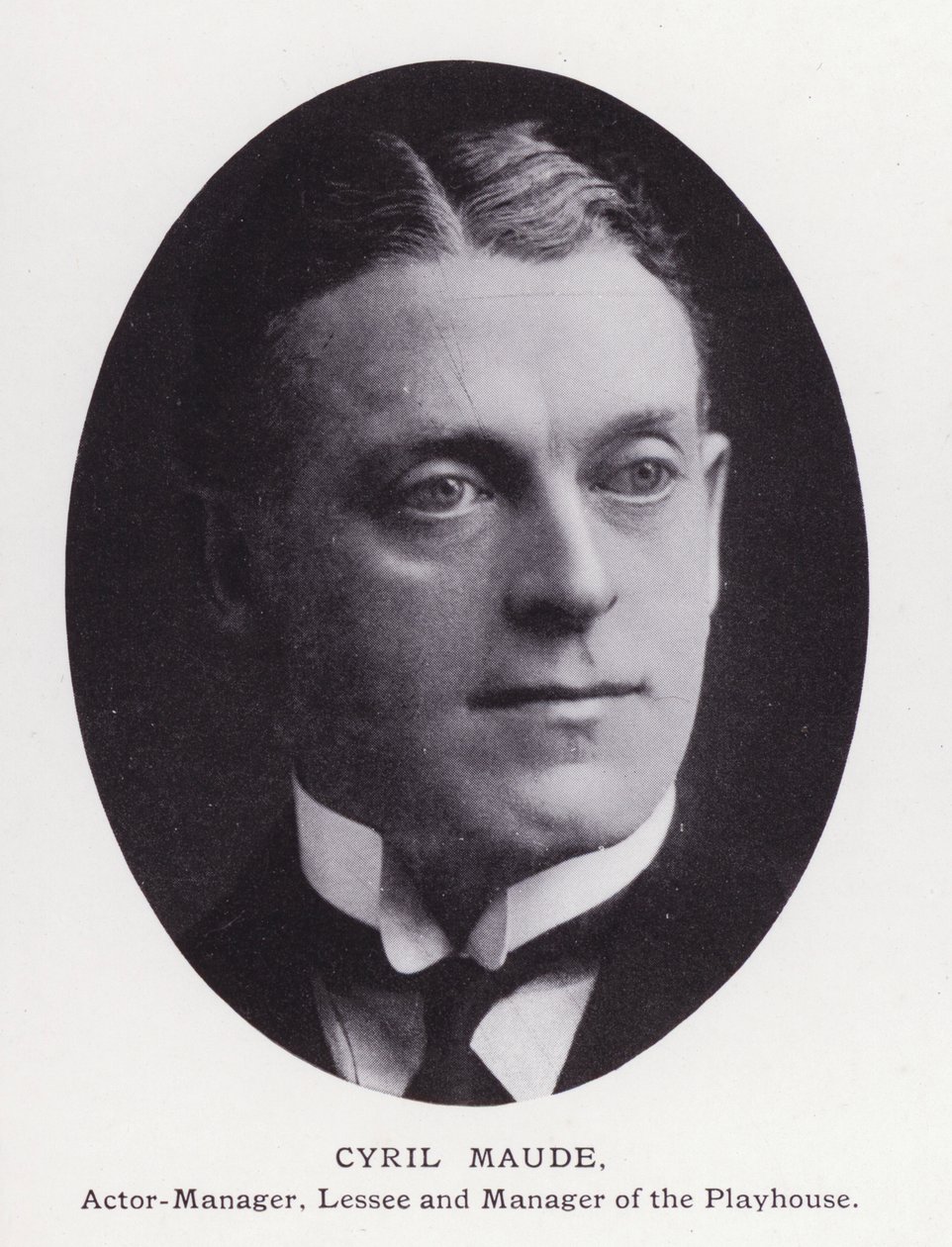 Prominent Men of London: Cyril Maude (s/v foto) av English Photographer