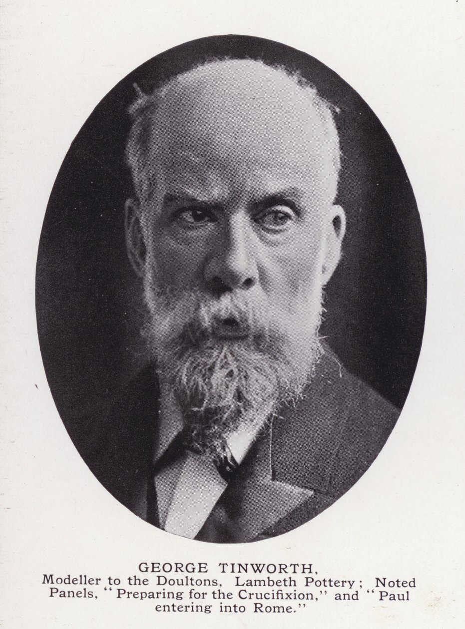 Prominent Men of London: George Tinworth (s/v foto) av English Photographer