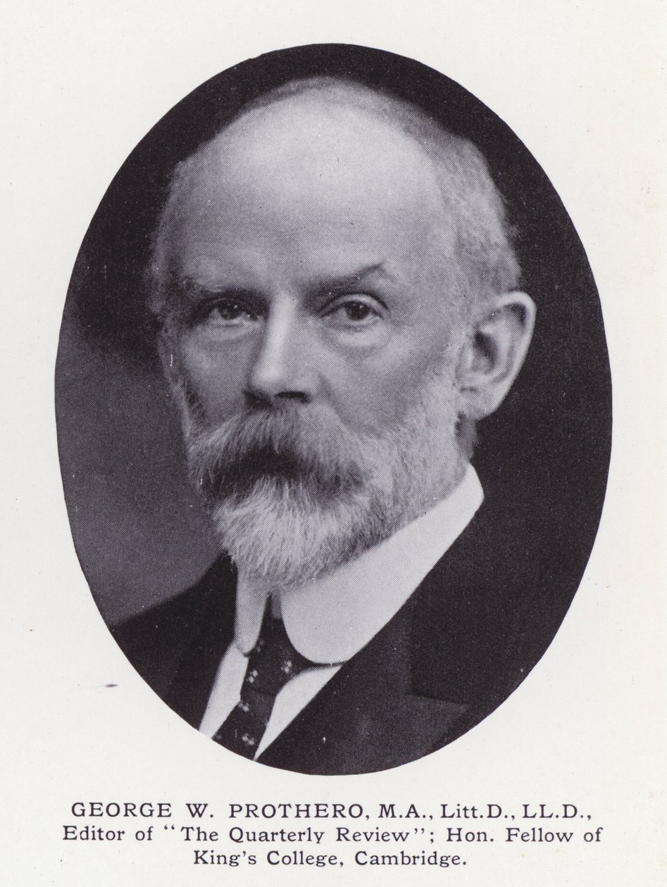 Prominent Men of London: George W Prothero (s/v foto) av English Photographer