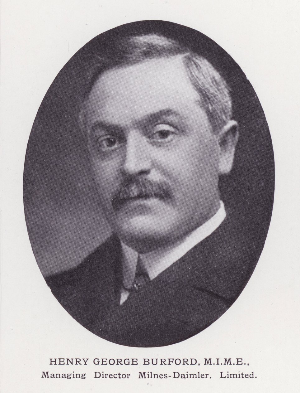Prominent Men of London: Henry George Burford (s/v foto) av English Photographer