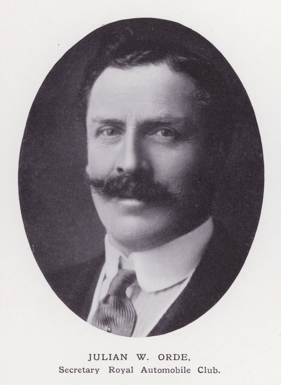 Prominent Men of London: Julian W Orde (s/v foto) av English Photographer