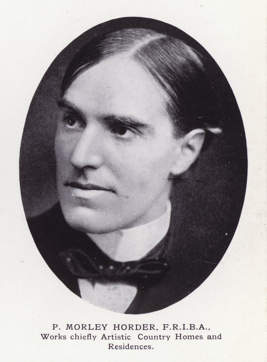 Prominent Men of London: P Morley Horder (s/v foto) av English Photographer