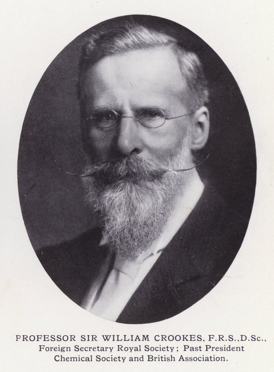 Prominent Men of London: Professor Sir William Crookes (s/v foto) av English Photographer