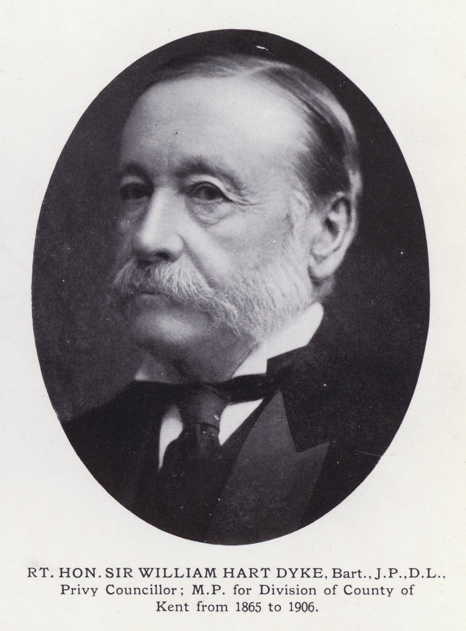 Prominent Men of London: Rt Hon Sir William Hart Dyke (s/v foto) av English Photographer
