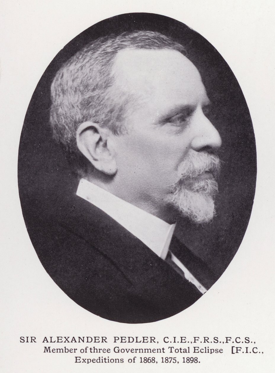 Prominent Men of London: Sir Alexander Pedler (s/v foto) av English Photographer