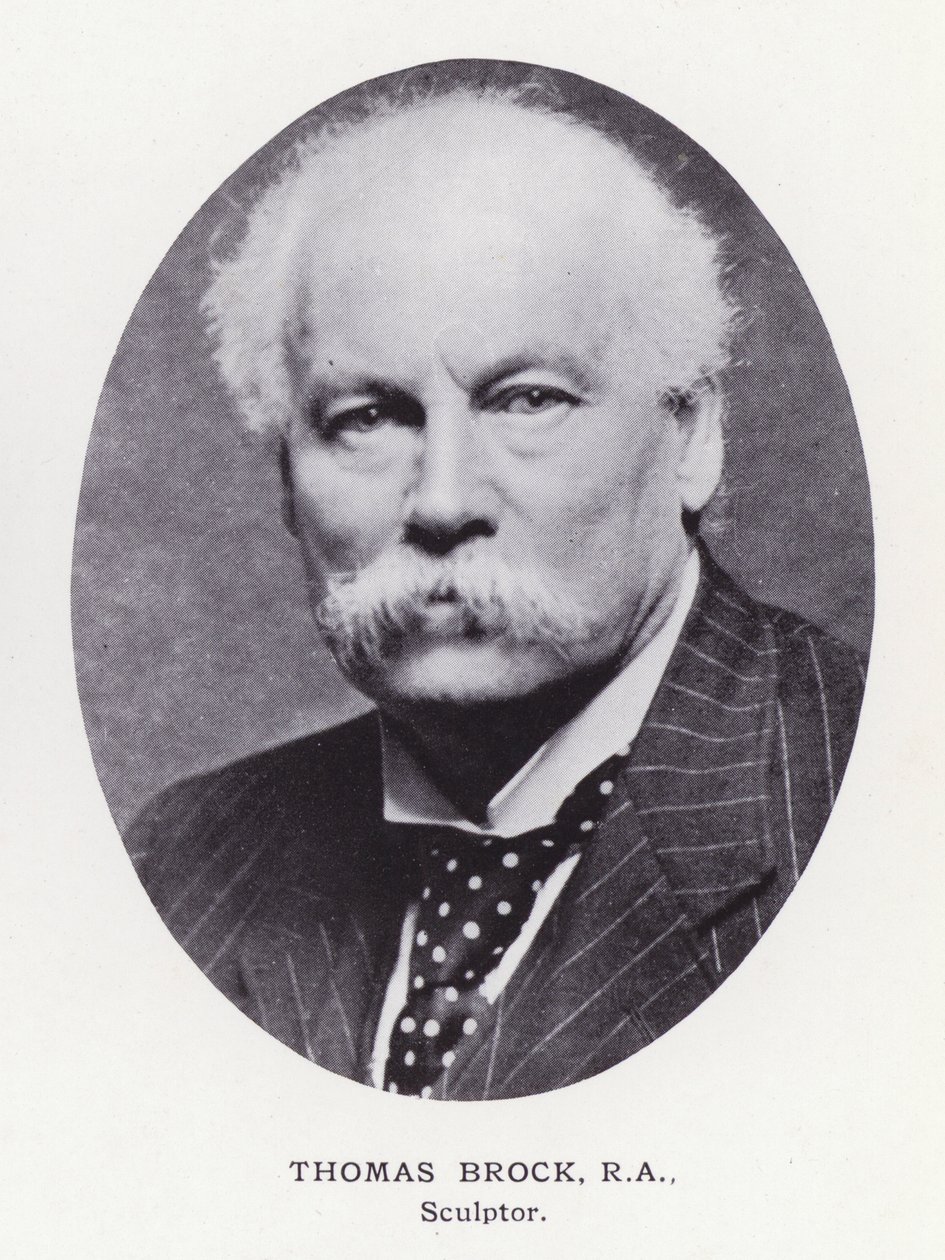 Prominent Men of London: Thomas Brock (s/v foto) av English Photographer
