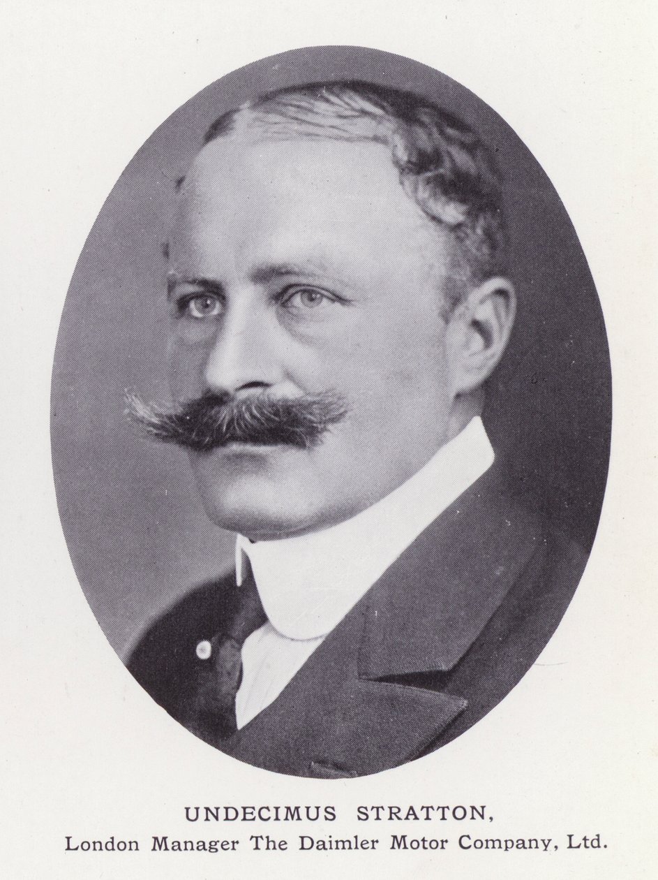 Prominent Men of London: Undecimus Stratton (s/v foto) av English Photographer
