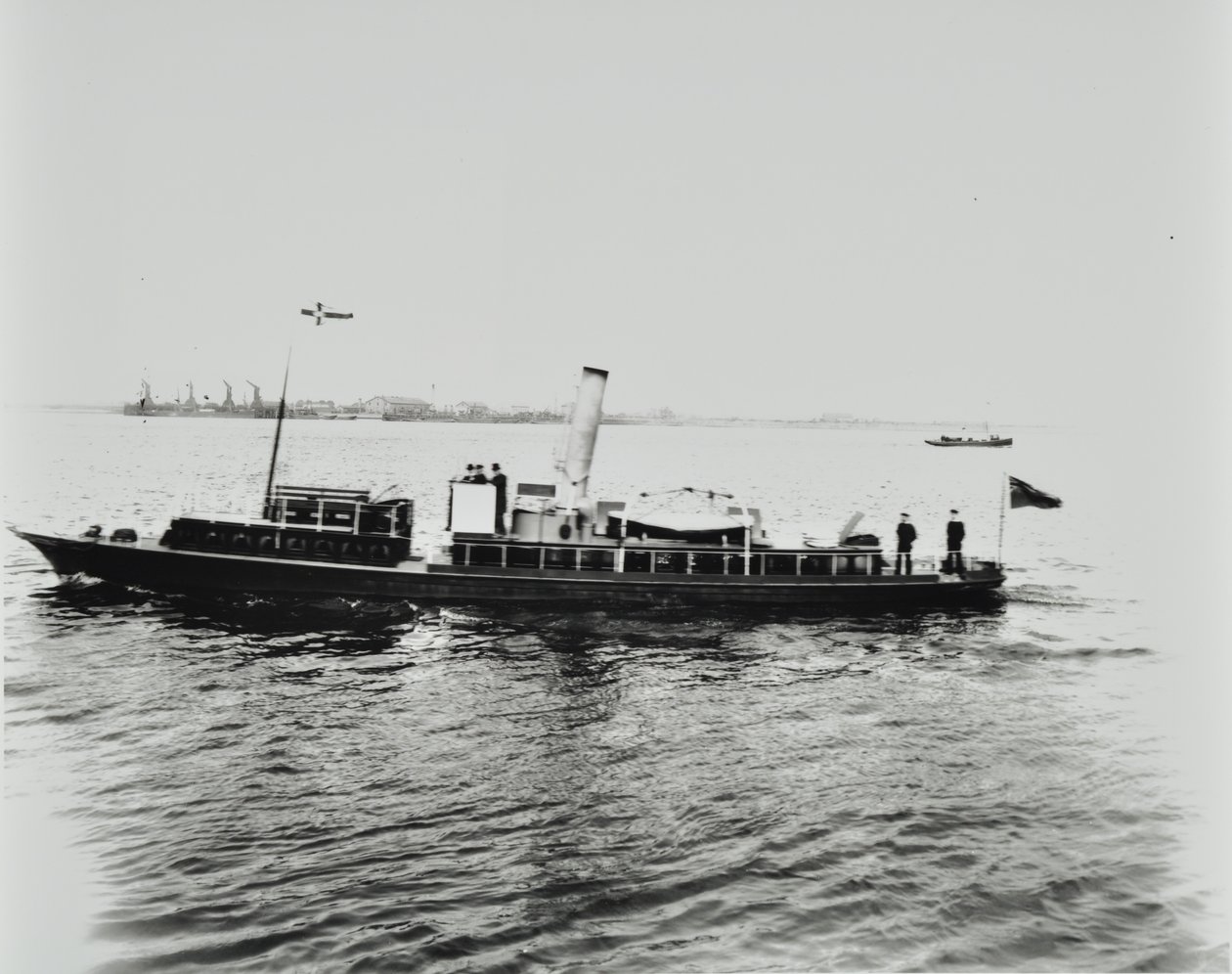S.S. Beatrice, ett skepp på Themsen, 1898 av English Photographer