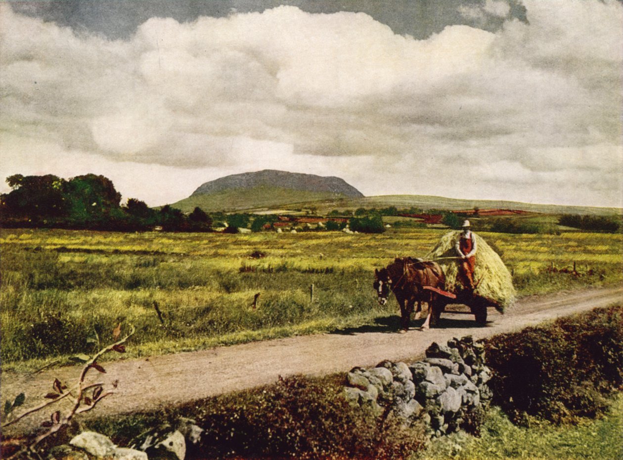 Slemish, County Antrim (färgfoto) av English Photographer