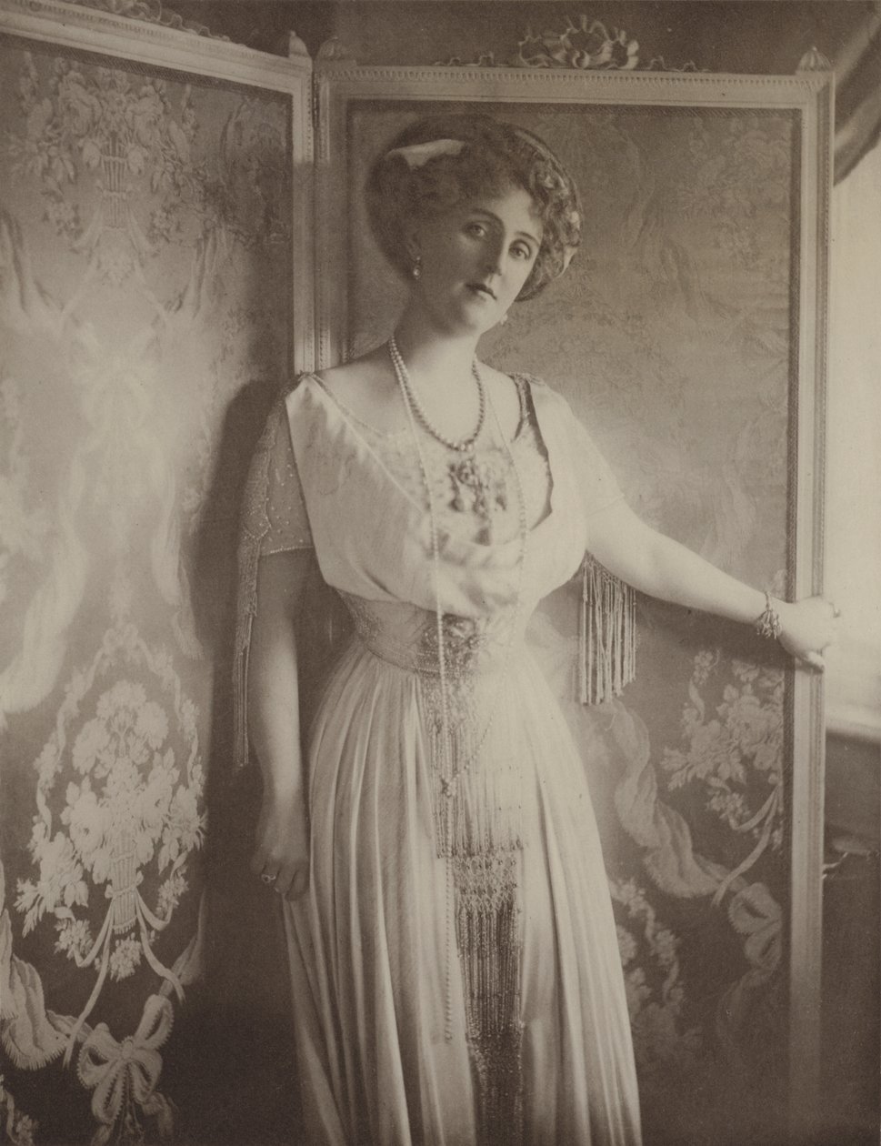 Baronessan von Eckardstein (svartvitt foto) av English Photographer
