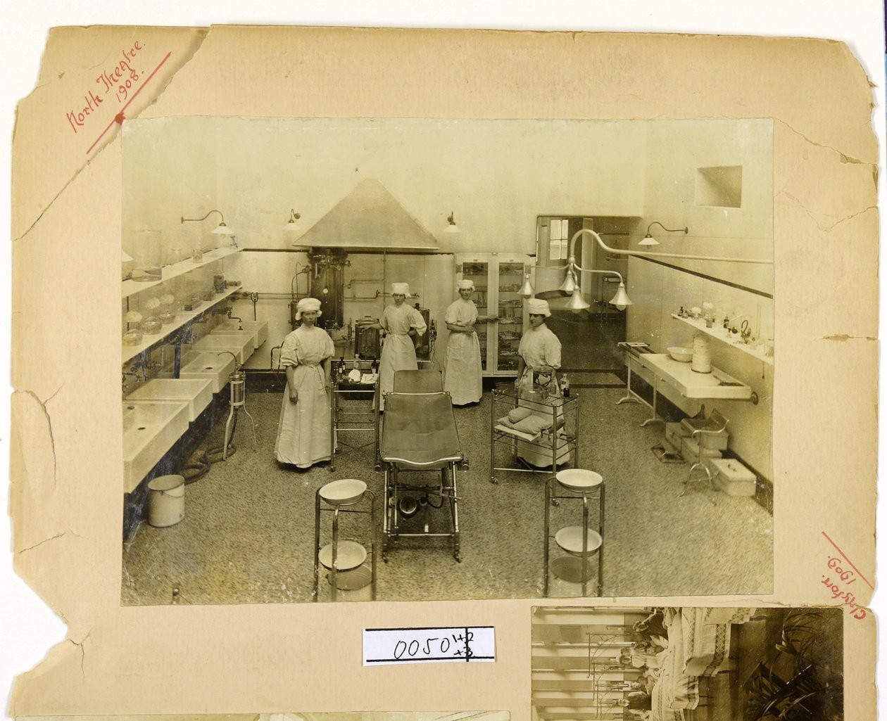 The North Theatre, St. Thomas Hospital, 1908 (sepiafoto) av English Photographer