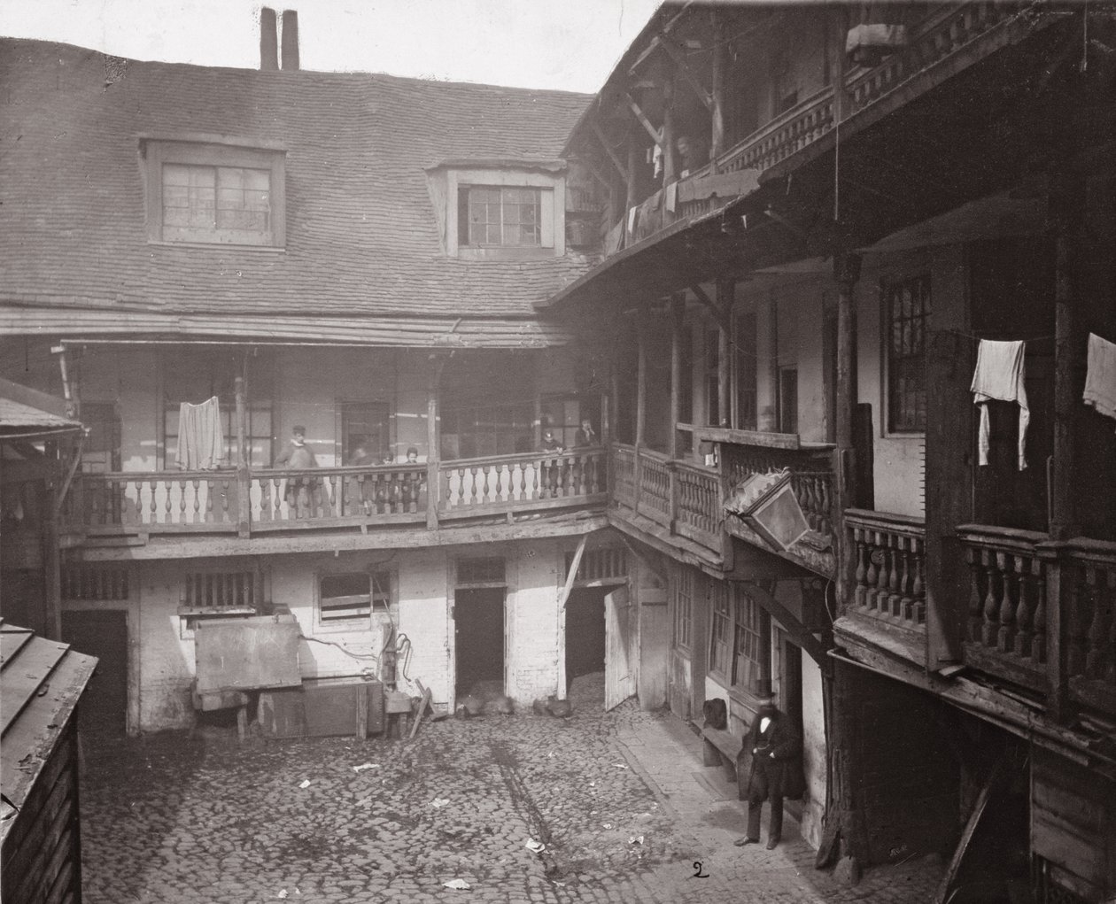 The Oxford Arms in Warwick Lane, 1875, från Historic London Buildings av Alfred und John Bool (f.1850-1900) och Henry Dixon (1820-92) av English Photographer