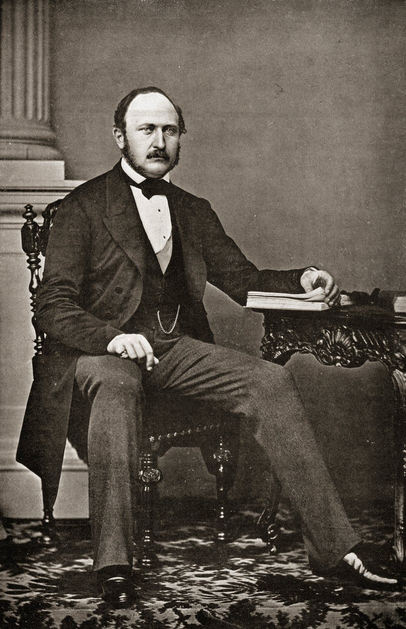 Det sista porträttet av HKH Prins Albert (1819-65) av English Photographer
