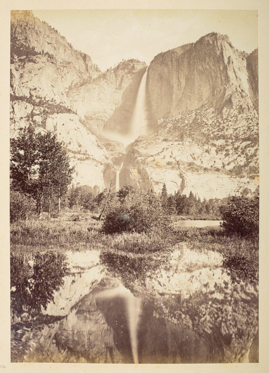 Yosemite National Park, från fotografisk rekord av Charles James och Morton P. Lucas världsturné av English Photographer