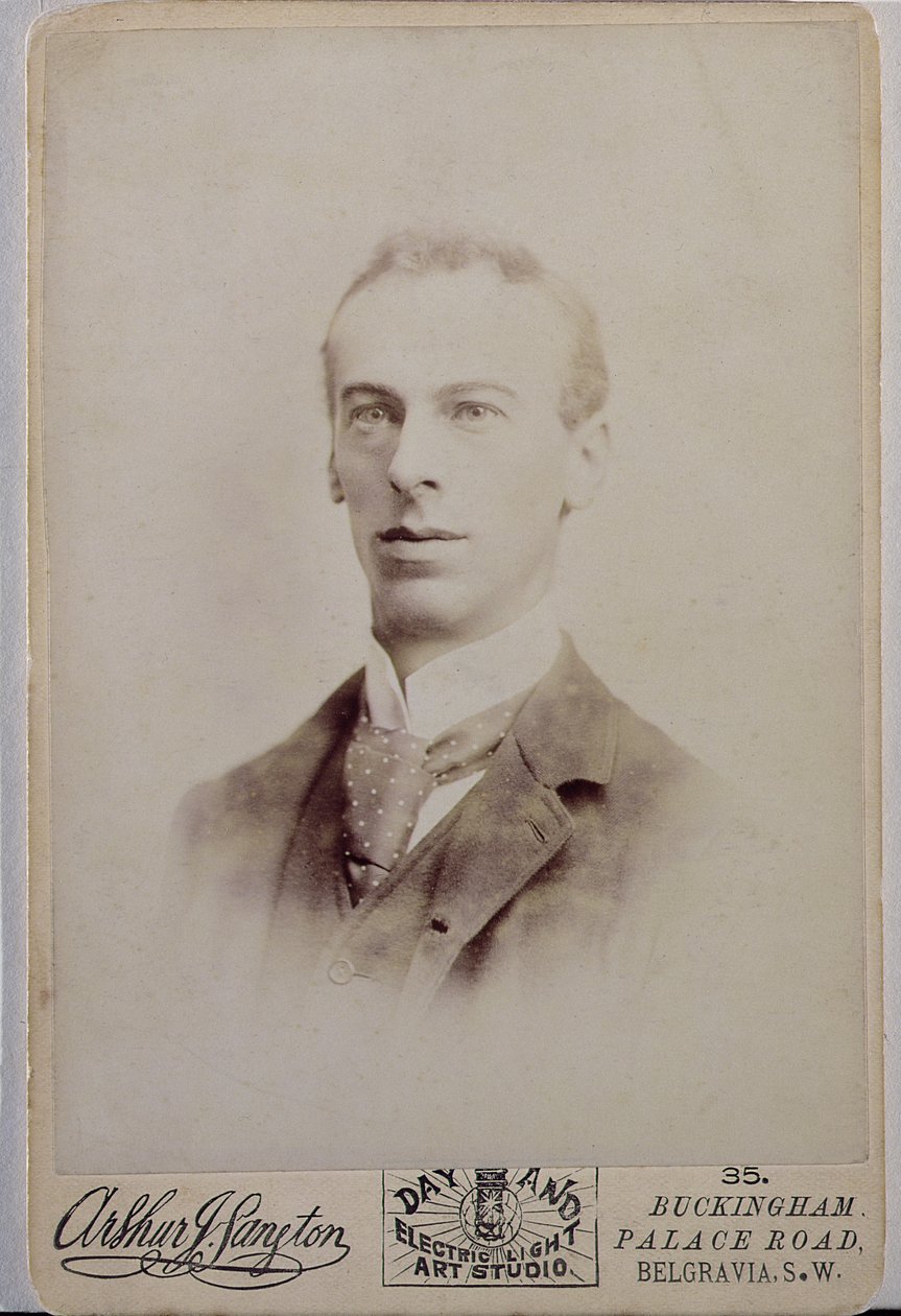 Porträtt av Arthur Rackham (1867-1939) (sepiafoto) av English Photographer English Photographer