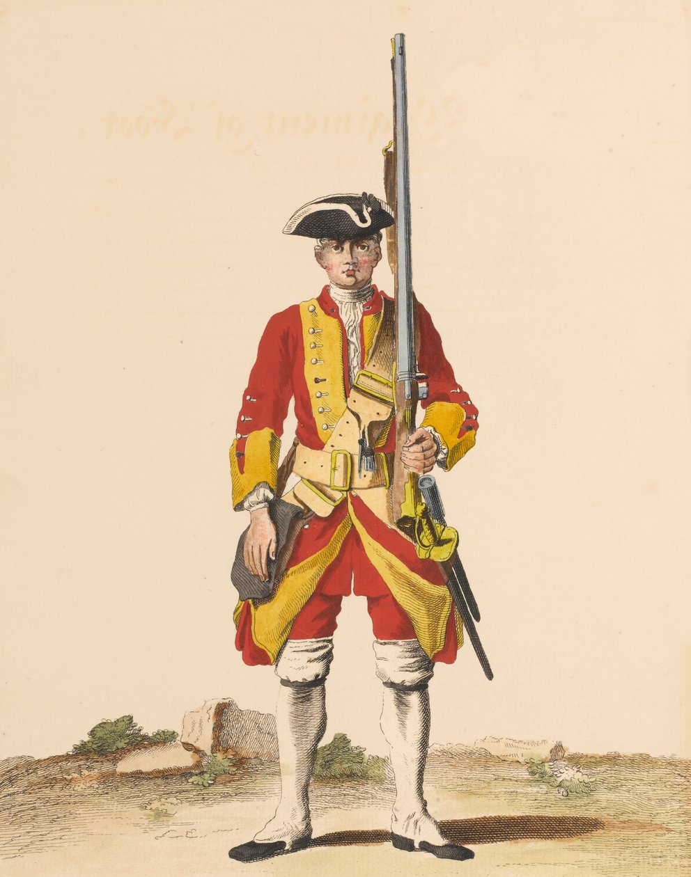 29:e fotregementet, 1742 ca av English School